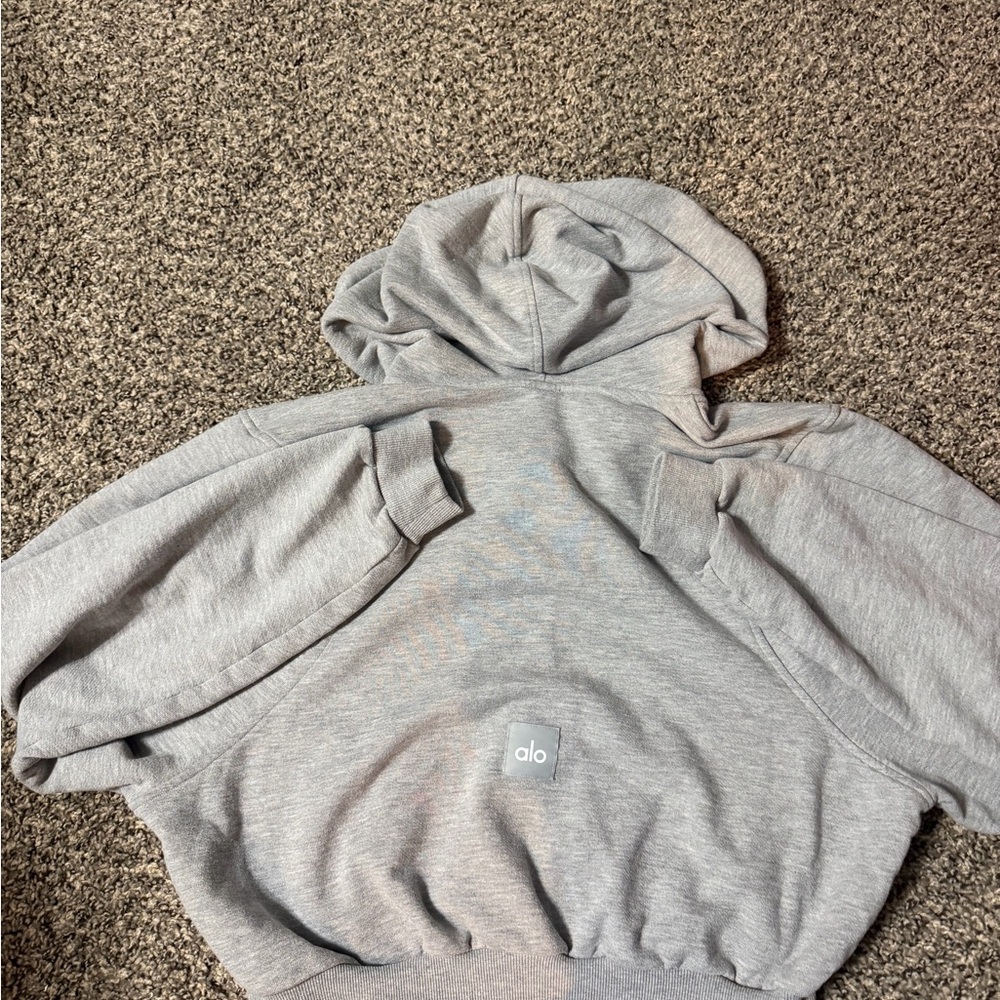 Alo sweet escape Gray Hoodie Sz L
